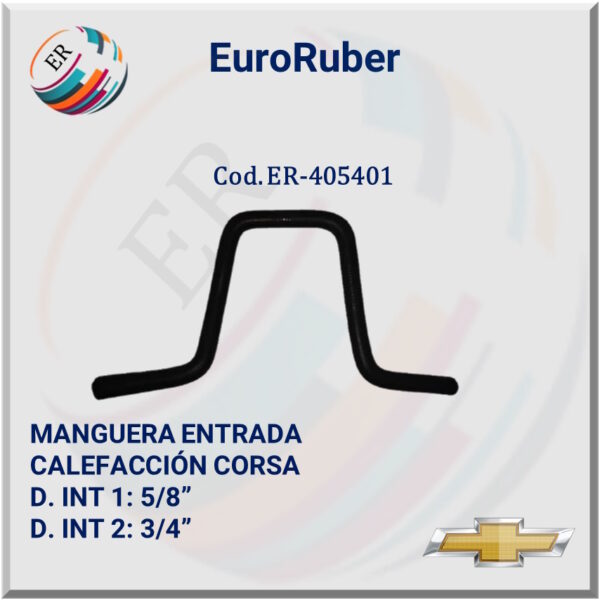 MANGUERA ENTRADA CALEFACCIÓN CORSA
