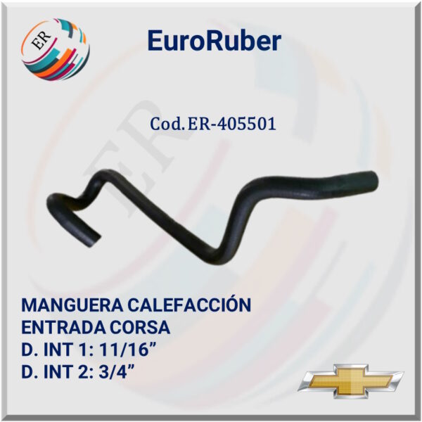 MANGUERA CALEFACCIÓN ENTRADA CORSA