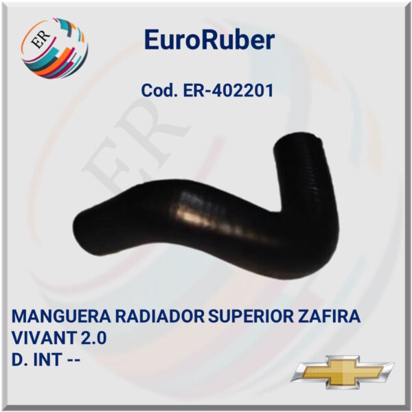 MANGUERA RADIADOR SUPERIOR ZAFIRA VIVANT 2.0