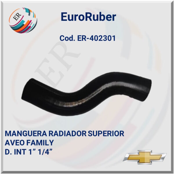 MANGUERA RADIADOR SUPERIOR  AVEO FAMILY