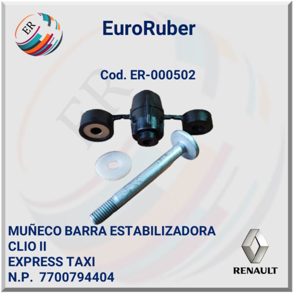 MUÑECO BARRA ESTABILIZADORA  CLIO II