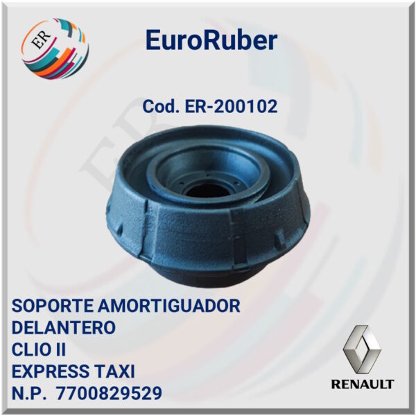 SOPORTE AMORTIGUADOR DELANTERO CLIO II