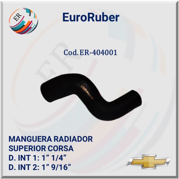 MANGUERA RADIADOR SUPERIOR CORSA
