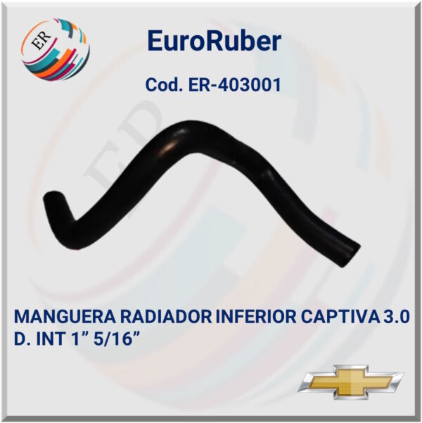 MANGUERA RADIADOR INFERIOR CAPTIVA 3.0