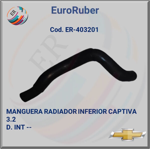 MANGUERA RADIADOR INFERIOR CAPTIVA 3.2
